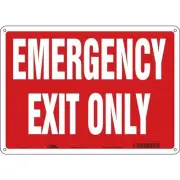 Condor Safety Sign,10 in x 14 in,Polyethylene 467R56 Condor 467R56 0194484038014