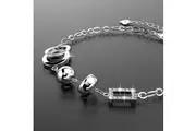 Solid 925 Sterling Silver Designer Link Bracelet