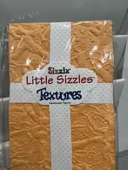 Sizzix Little Sizzles Textures Handmade Papers 14 Sheets Textured Summer Earth