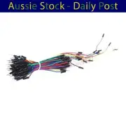 65pcs Jump Wire Cable Male to Male Flexible Jumper Wires Breadboard DIY