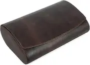 [WICRFYHD] Watch Case Display Organizer, 8 Slot Leather Watch Travel Case for Men, Watches Travel Holder, Men's Watches Storage Boxes Holder