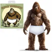 BIGFOOT UNDERPANT Sasquatch Giant Size 80" Waist Underwear - Archie McPhee