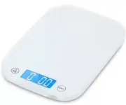 Nicewell Food Scale 22lb/10kg White Kitchen Scale for Baking Cooking Weights