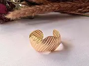 Napkin Rings, Table Decor Napkin Ring, Simple Modern Design, 12Pcs Round Wavy Napkin Rings, Dinner Party, Christmas Dinner, Dinner Decor, Dinning Table Decor, Napkin (ROSE GOLD-2024)