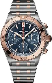 Watch Breitling Breitling Chronomat B01 Steel and 18k Red Gold Men's Watch UB0134101C1U1 green, green, Modern, Green, Modern