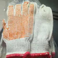 在飛比找蝦皮購物優惠-工作手套 防滑 耐磨 棉手套 顆粒止滑手套 作業手套 膠粒手