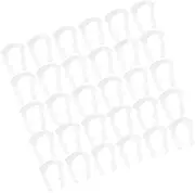 200pcs Line Clips and Retainers for Automotive Repair Pipe Connectors with Shaped Design Easy Installation Compatible with Various Car Brands and Models