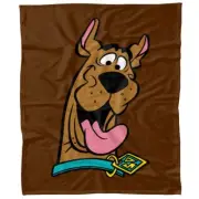 LOGOVISION Scooby Doo Scooby Happy Fleece Blanket 50 x 60, Scooby Happy