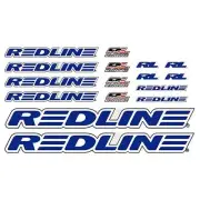 Redline - Generic Blue BMX decal set - old school bmx