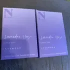 2 Bars- DR Natural's LAVENDER HAZE Castile Soap 4 oz Each All Natural Dye Free