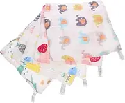 JOINPAYA 6 Pack Baby Towels Soft Absorbent and Comfortable Cotton Towels for Infants Easy to Clean and Carry