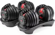 BOWFLEX SelectTech 552 Two Adjustable Dumbbells (Pair) Fast Shipping NEW SEALED
