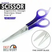 Mustache Scissors and Beard Trimming Scissors, Extremely Sharp - Black