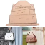 Leather Craft Women Shoulder Bag Template Sewing Pattern Design DIY Kraft Paper