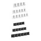 Wall Mounted Coat Rack Decor Wall Hanger Hooks for Bathroom Mudroom Closet