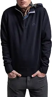 [GANT] Men's D1. Sacker Rib Half Zip Sweatshirt