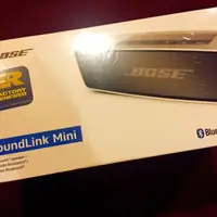 在飛比找旋轉拍賣優惠-BOSE Sound link Mini 藍牙音響 家裡也可