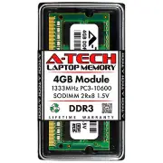 4GB DDR3 PC3-10600 1333MHz SODIMM (HP 575480-001 Equivalent) Memory RAM