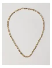 [Blaq] Figaro Chain Necklace in Gold