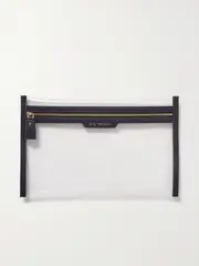[Anya Hindmarch] Anya Hindmarch - Loose Pocket Big Things Leather-trimmed Tpu Clutch - Clear - One size One size Neutrals