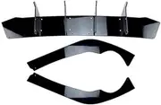 XEBRAD Car Rear Trunk Spoilers Rear Bumper Strip Lip Spoiler Tail Diffuser Splitter Scratch Protector Guard, for VW, for Magotan, for Passat, B8.5 2020-2022 Car Rear Spoiler