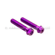 Purple Titanium Upper Triple Clamp Screws Bolt M8x35 for Kawasaki Vulcan 650 S
