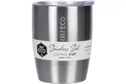 Ever Eco Insulated Coffee Cup Brushed Stainless 295ml