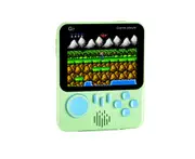 3.5 inch mini retro handheld game console 666 in 1 retro nostalgic student handheld game console single player retro handheld game console (green)