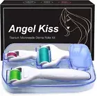 Derma Roller for Face and Body - Angel Kiss 4 in 1 Titanium Microneedling Roller