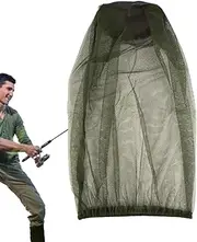 Mesh Head Net - Net Head - Face Mesh Netting Maskue Fine Mesh Breathable for Camping Adventure Fishing Gardening