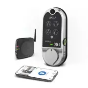 Lockly Vision Smart Lock HD Video Doorbell Smart Locks for Front Door Fingerp...