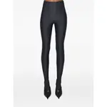 [Mugler] Mugler Panelled Corseted Leggings 40 FR BLACK