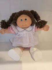 Vintage Cabbage Patch COLECO Doll Pacifier Paci Face Double Ponytails NEW OOB