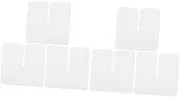 DRESSOOS Hair Extension Glue Protector Shield Heat Shield Guards 6 Pack Heat Resistant Hair Bonding Shield Scalp Protection