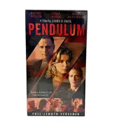 Pendulum VHS Screener Demo Promo SEALED Joseph Gordon-Levitt 2002