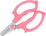 MERRYHAPY Stainless Steel Flower Shear with Non Slip Handles Ergonomic Gardening Scissors for Easy Planting and Trimming Durable and Resistant Design for Home and Garden Use Random Color
