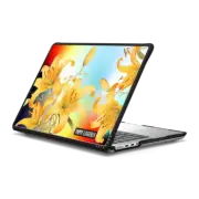 MacBook Pro 14-inch (M1 - M4) Impact Case Yellow Lilies Laptop Case