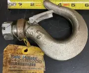 New YALE HOIST HOOK THREAD WITH NUT and ROLL PIN 642595200