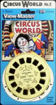 Circus World #2 Orlando Florida View-Master 3 Reel Packet SEALED