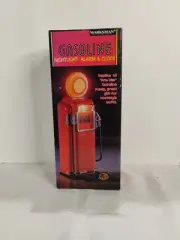 Gasoline Pump Night Light Alarm & Digital Clock Marksman Pacific Pride Replica