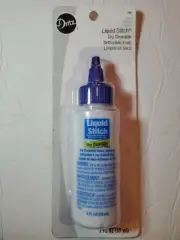 Dritz Liquid Stitch Permanent Clear Drying Adhesive Dry Cleanable 2 oz. 390