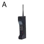 Classic Old Vintage Outdoor Retro Brick Dual Sim Mobile Cell Phone Model Black