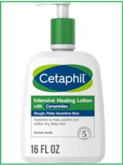 CETAPHIL Intensive Healing Lotion w/ Ceramides 16 oz For Dry, Rough, Flaky 16oz