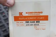 Koehring Fiber Glass Replacement Wick Kerosene Reflection Heaters AOS 460-222AX