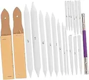 1Set Art Blenders and Sandpaper Drawing Tools for Artists DIY Blending Stumps for Pastels and Pencil Artwork for Sketching Shading and Blending