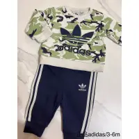 在飛比找蝦皮購物優惠-二手/正品 adidas長袖 套裝