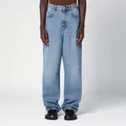 [Séfr] Light Blue Wide Denim Jeans 32 Blue