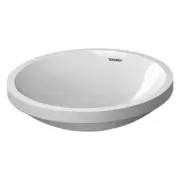 Duravit Architec 42cm Home Undermount Bathroom Basin/Sink Alpin White 0319420000