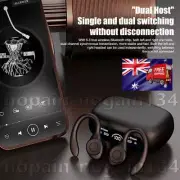 Wireless Bluetooth 5.3 Headset TWS Earphones Earbuds Stereo Headphones Ear Hook.