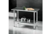 Cefito 1219x610mm Stainless Steel Kitchen Bench 304